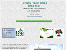 Tablet Screenshot of lurragahouseireland.com